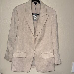 Express Ivory Textured blazer new size extra small business formal style